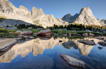 Картинка природа реки озера вайоминг