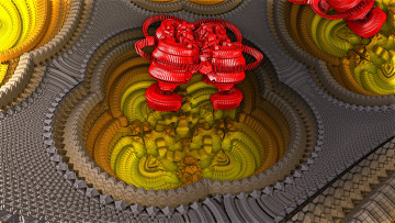 Картинка 3д графика fractal фракталы фон цвета узор porsche элитные спортивные германия