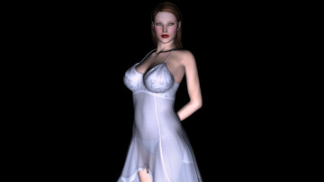 Картинка 3д графика people люди девушка