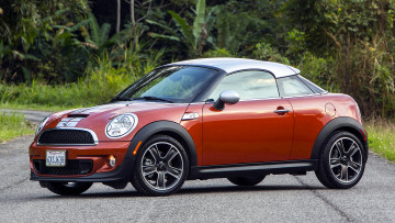 Картинка mini coupe автомобили великобритания british motor corporation