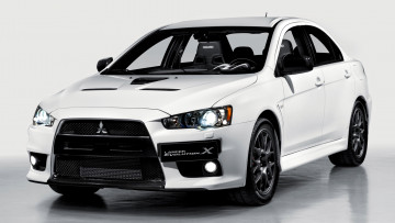 обоя mitsubishi, lancer, evolution, автомобили, group, токио, Япония