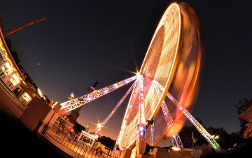 Картинка ferris wheel in bordeaux france города париж франция