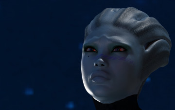 Картинка 3д графика creatures существа глаза лицо