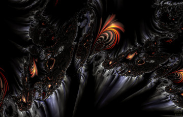 Картинка 3д графика fractal фракталы узор фон цвета