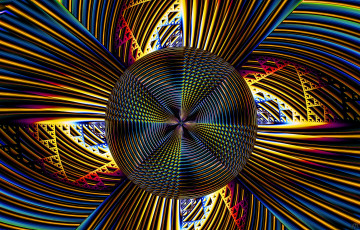 Картинка 3д графика fractal фракталы узор фон цвета