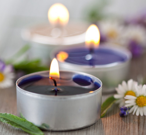 Обои картинки фото разное, свечи, огоньки