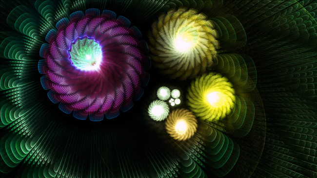 Обои картинки фото 3д, графика, fractal, фракталы, фон, цвета, узор