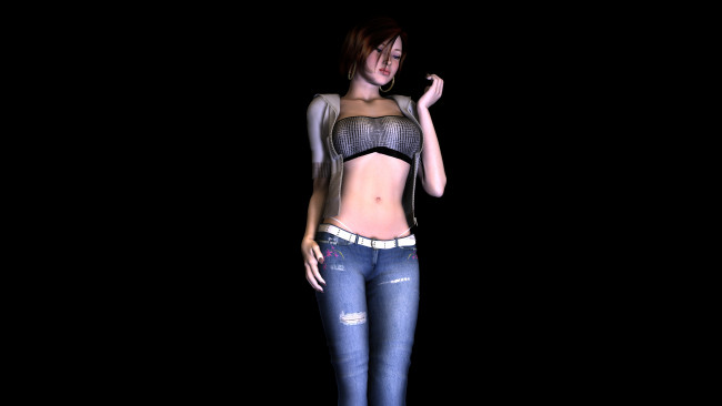 Обои картинки фото 3д, графика, people, люди, девушка