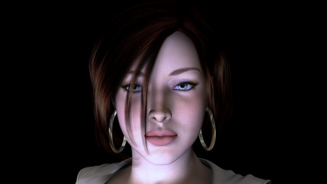 Обои картинки фото 3д, графика, portraits, портрет, девушка
