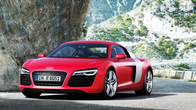 Обои картинки фото audi, r8, автомобили, volkswagen, group, германия