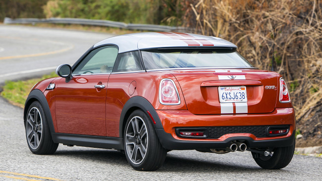 Обои картинки фото mini, coupe, автомобили, великобритания, british, motor, corporation