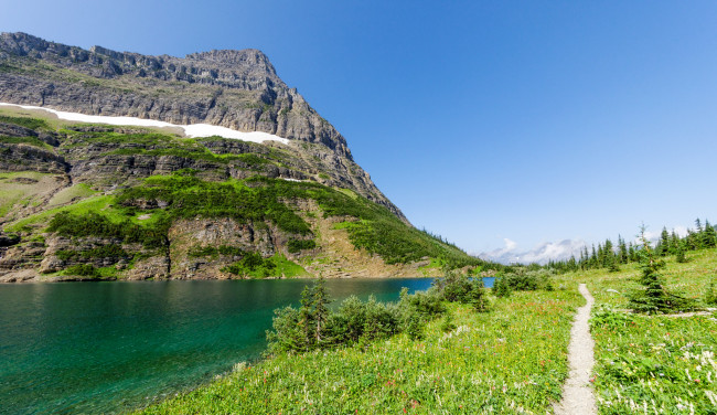 Обои картинки фото природа, реки, озера, штат, монтана, сша