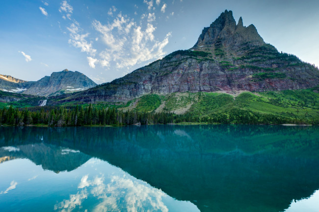 Обои картинки фото природа, реки, озера, штат, монтана, сша