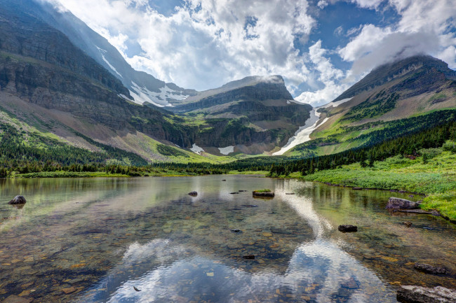 Обои картинки фото природа, реки, озера, сша, штат, монтана