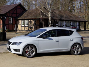 Картинка автомобили seat cupra leon светлый 2014
