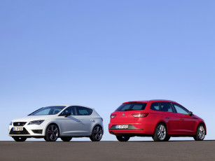 Картинка автомобили seat красный 2012 leon