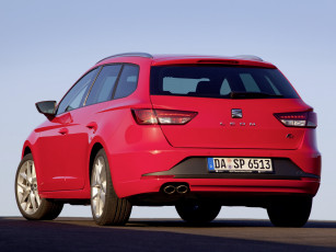 Картинка автомобили seat красный 2012 leon