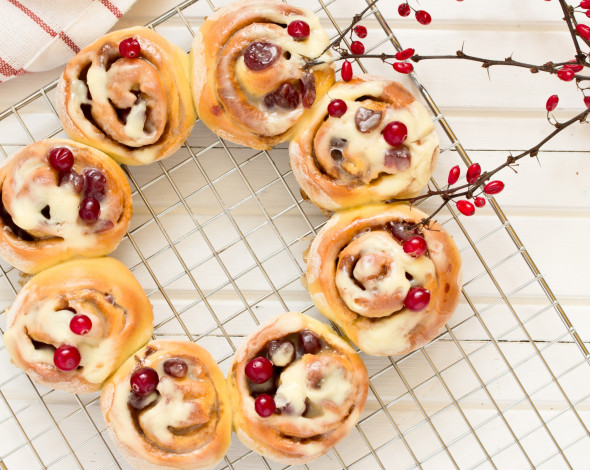 Обои картинки фото еда, хлеб,  выпечка, булочки