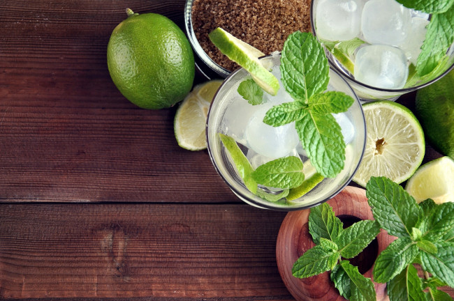 Обои картинки фото еда, напитки,  коктейль, мохито