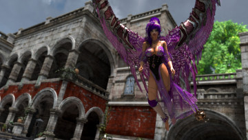 Картинка 3д+графика ангел+ angel полет эльфийка ангел