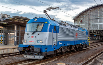 Картинка техника локомотивы локомотив рельсы дорога железная