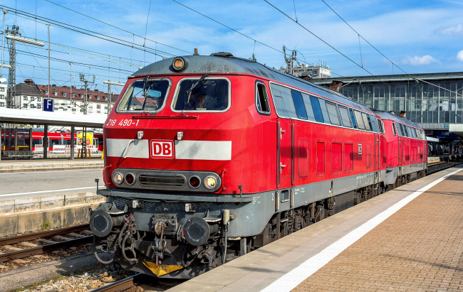 Обои картинки фото техника, локомотивы, железная, локомотив, дорога, рельсы