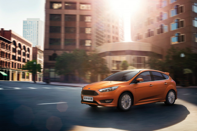 Обои картинки фото автомобили, ford, focus, s, 2015г