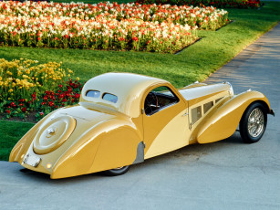 Картинка автомобили классика bugatti