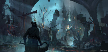 Картинка видео+игры bloodborne