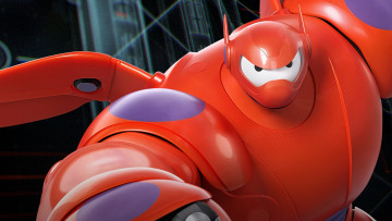 обоя big hero 6, мультфильмы, персонаж