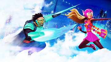 обоя мультфильмы, big hero 6, персонажи