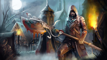 Картинка видео+игры bloodborne