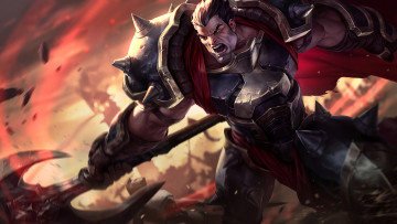 Картинка видео+игры league+of+legends персонаж darius