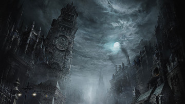 Картинка видео+игры bloodborne