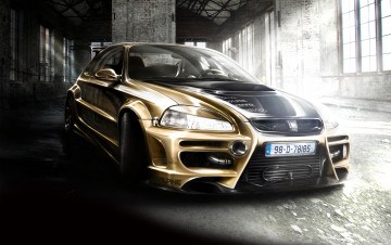 Картинка автомобили виртуальный+тюнинг civic