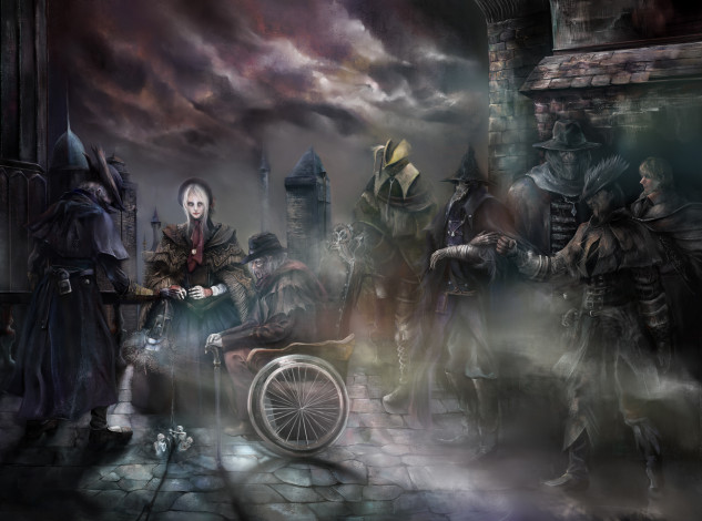 Обои картинки фото видео игры, bloodborne