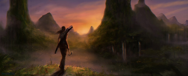 Обои картинки фото видео игры, tomb raider 2013, tomb, raider, 2013, лара, крофт, action