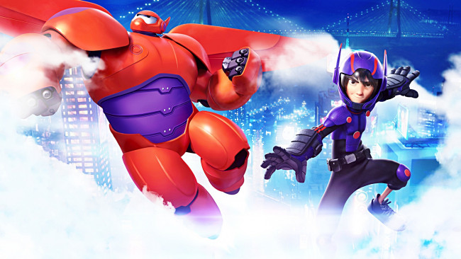Обои картинки фото мультфильмы, big hero 6, персонажи