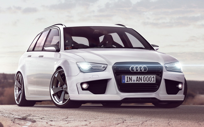Обои картинки фото автомобили, виртуальный тюнинг, audi