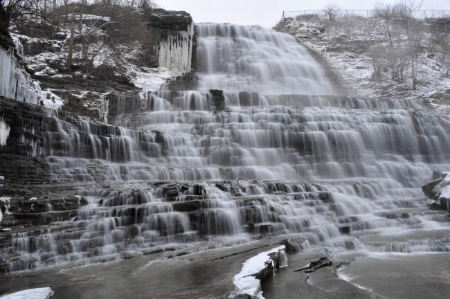 Обои картинки фото природа, водопады, поток, скала, камни