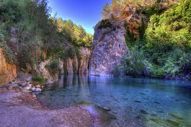 Обои картинки фото природа, реки, озера, река, лес