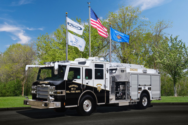 Обои картинки фото автомобили, пожарные машины, pierse