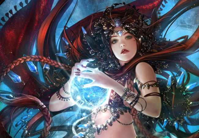 Обои картинки фото фэнтези, девушки, девушка