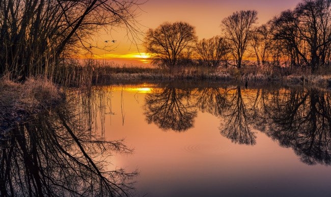 Обои картинки фото природа, восходы, закаты, рассвет