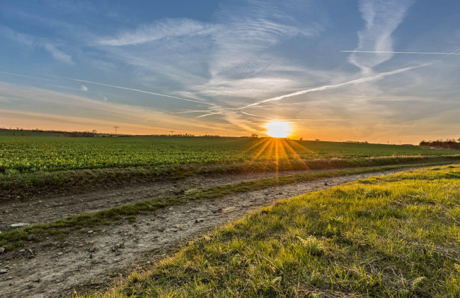 Обои картинки фото природа, восходы, закаты, рассвет