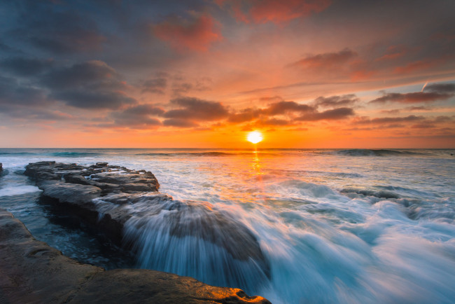 Обои картинки фото природа, восходы, закаты, рассвет