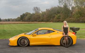 обоя автомобили, -авто с девушками, девушки, авто