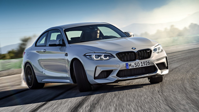 Обои картинки фото bmw m2 competition 2018, автомобили, bmw, 2018, competition, m2