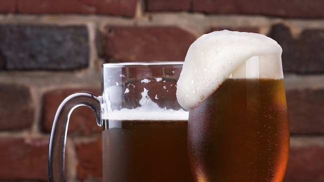 Обои картинки фото еда, напитки,  пиво, пена, пиво, бокал