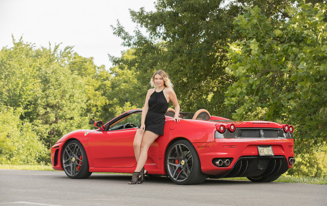 Обои картинки фото автомобили, -авто с девушками, девушки, авто